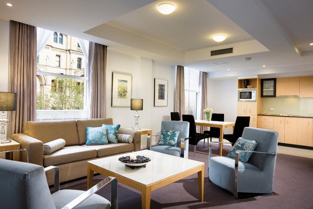 Treasury On Collins Otel Melbourne Oda fotoğraf